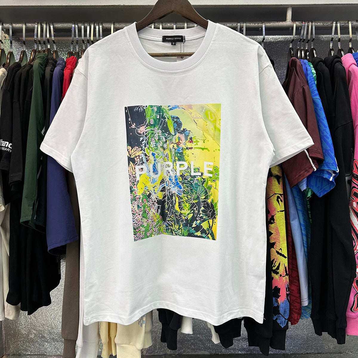 T-shirt violet 2024, nouveau modèle 3022 