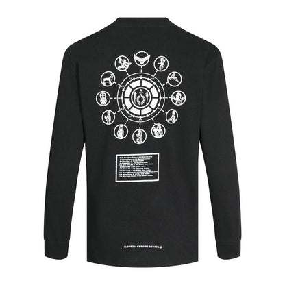 Chrome Hearts Herren Langarm T-Shirt Sweatshirt K8007 