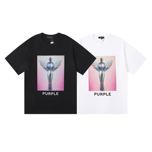 T-shirt violet 2024, nouveau modèle 3015 