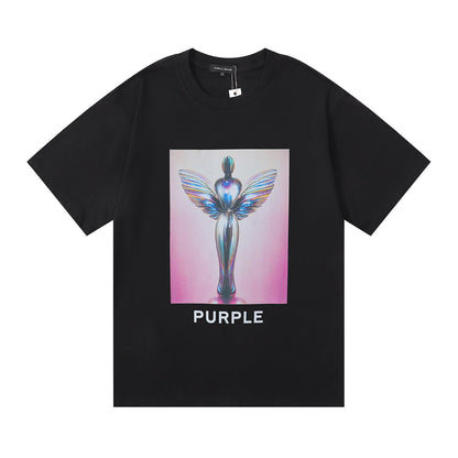 T-shirt violet 2024, nouveau modèle 3015 