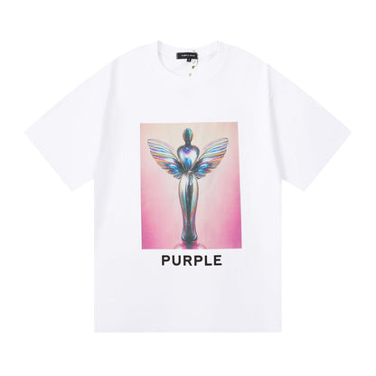 T-shirt violet 2024, nouveau modèle 3015 