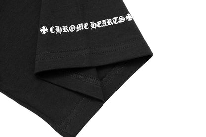 T-shirt avec poche et logo fer à cheval Chrome Hearts K6013 