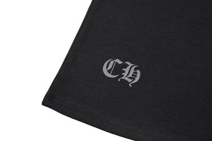 T-shirt avec poche et logo fer à cheval Chrome Hearts K6013 
