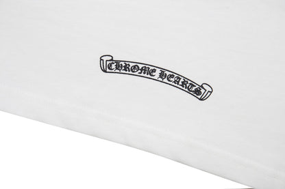 T-shirt avec poche et logo fer à cheval Chrome Hearts K6013 