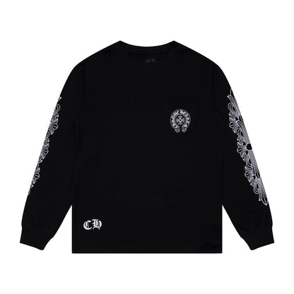 Sweat-shirt à manches longues Chrome Hearts pour homme K8008 
