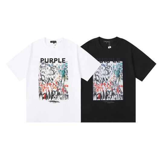 T-shirt violet 2024, nouveau modèle 3010 