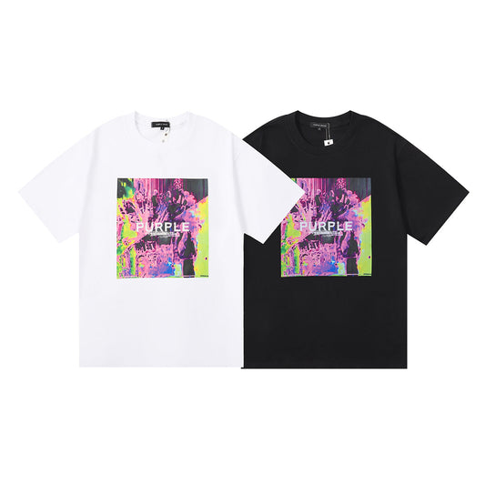 T-shirt violet 2024, nouveau modèle 3002 