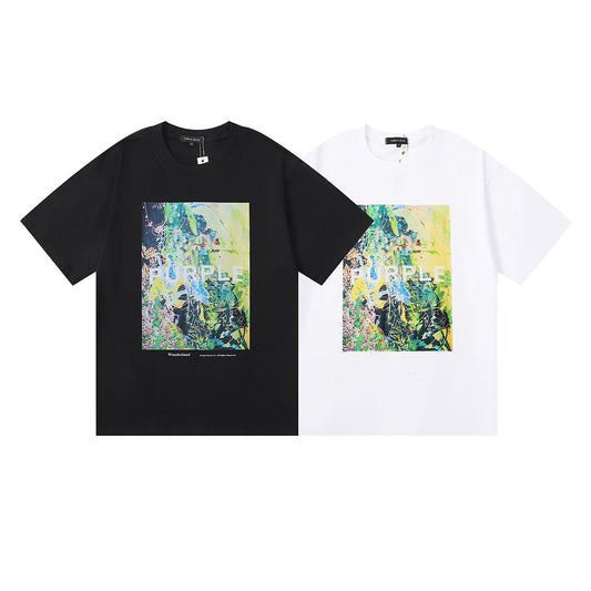 T-shirt violet 2024, nouveau modèle 3022 