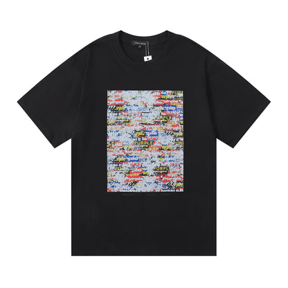 T-shirt violet 2024, nouveau modèle 3016 