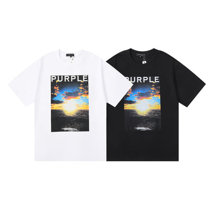 T-shirt violet 2024, nouveau modèle 3007 
