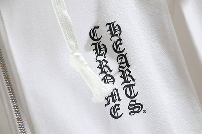 Chrome Hearts Kapuzenjacke mit Reißverschluss K5006 