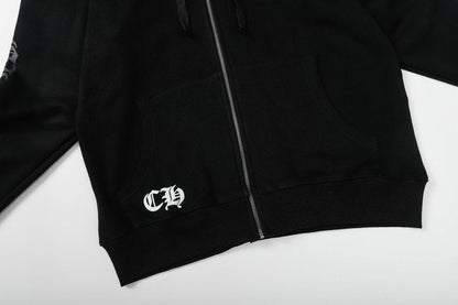 Chrome Hearts Kapuzenjacke mit Reißverschluss M8509 