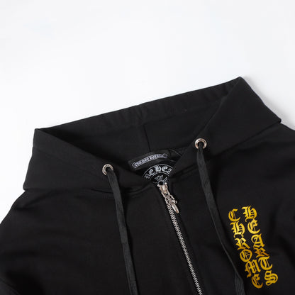 Sweat à capuche zippé CH-Chrome Hearts 9823 