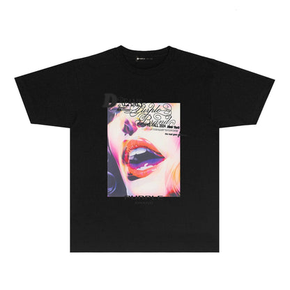 T-shirt violet 2024 PUR118# 