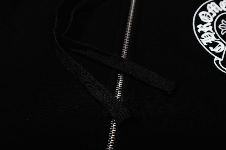 Chrome Hearts Kapuzenjacke mit Reißverschluss K5011 