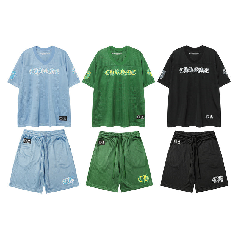 Maillot de stade en maille Chrome Hearts Matty Boy 9996 