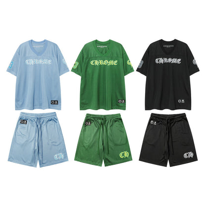Maillot de stade en maille Chrome Hearts Matty Boy 9996 
