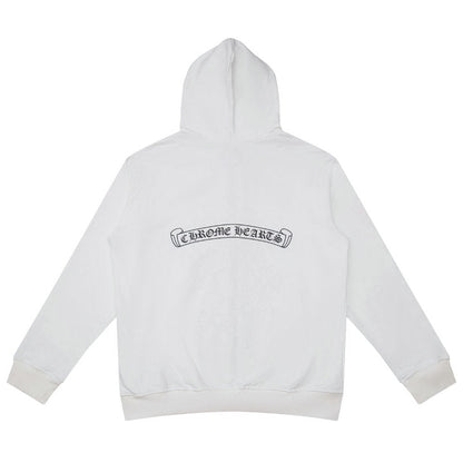 Chrome Hearts Kapuzenjacke mit Reißverschluss K5006 