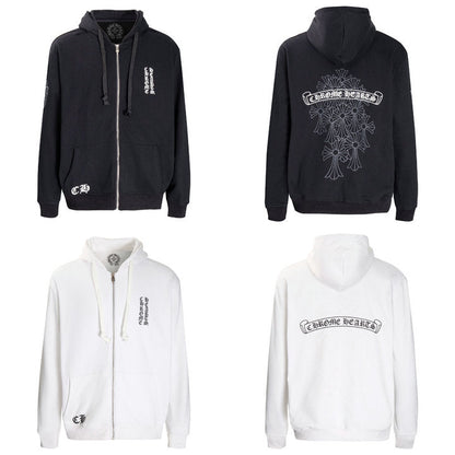 Chrome Hearts Kapuzenjacke mit Reißverschluss K5006 