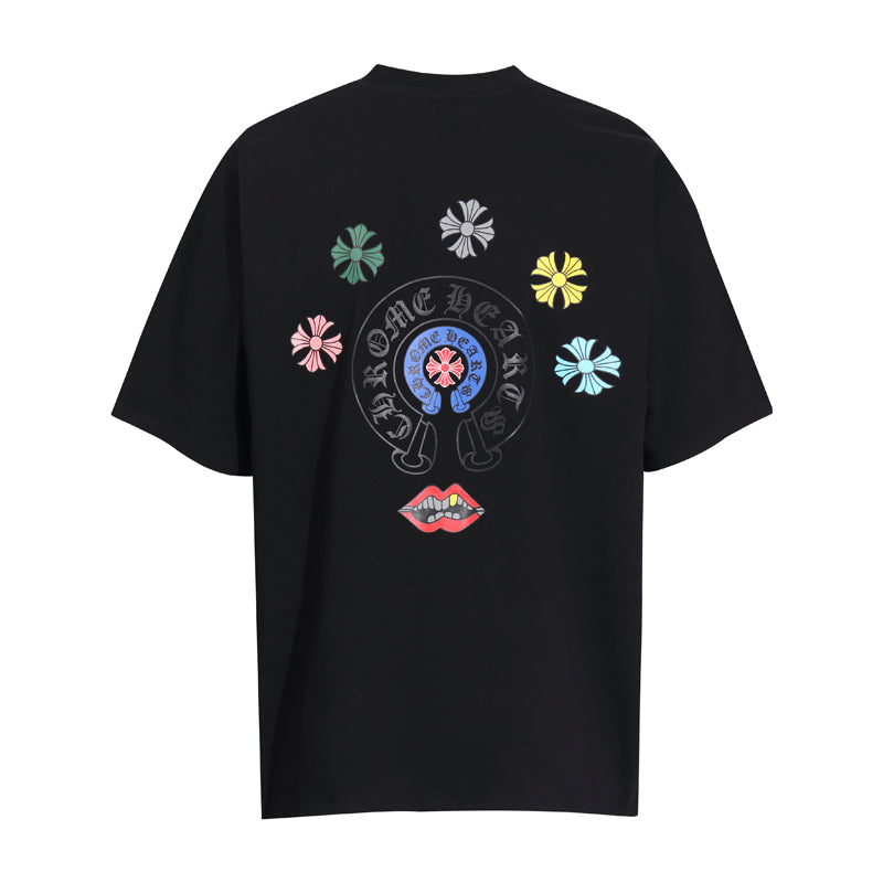 Chrom Herzen T-shirts 6010 