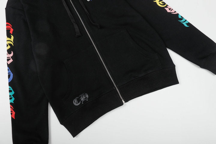 Chrome Hearts Kapuzenjacke mit Reißverschluss M8508 