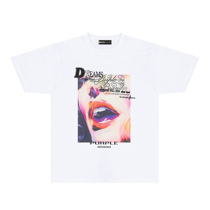 T-shirt violet 2024 PUR118# 