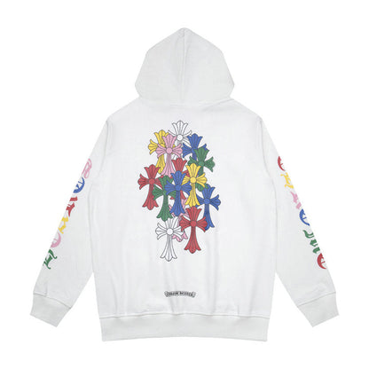 Sweat à capuche zippé Chrome Hearts K5010 