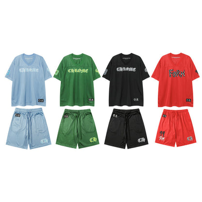 Maillot de stade en maille Chrome Hearts Matty Boy 9996 