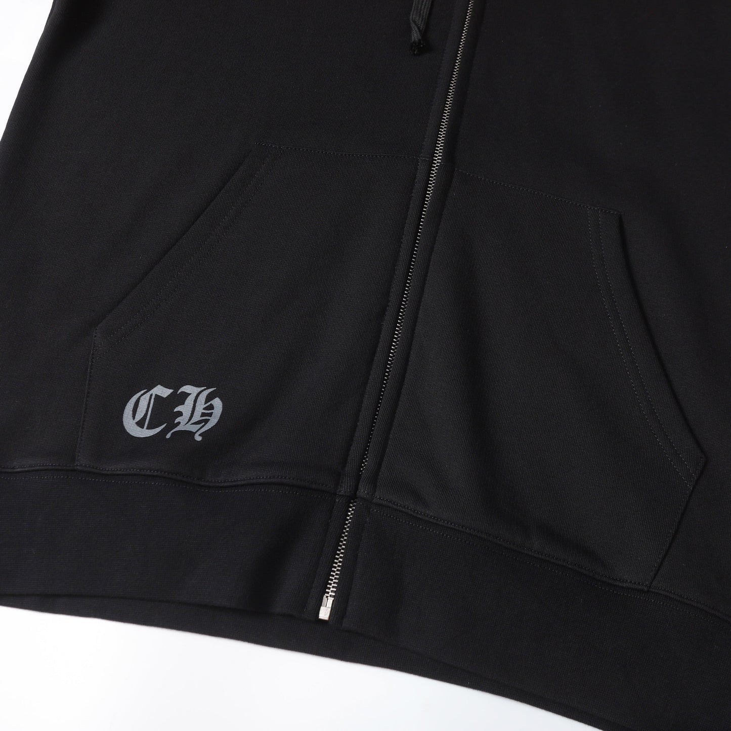 CH-Chrome Hearts Kapuzenjacke mit Reißverschluss 9821 