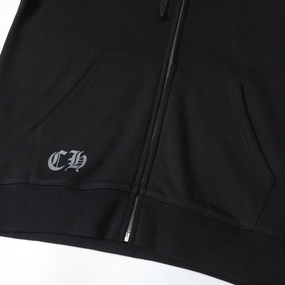 CH-Chrome Hearts Kapuzenjacke mit Reißverschluss 9821 