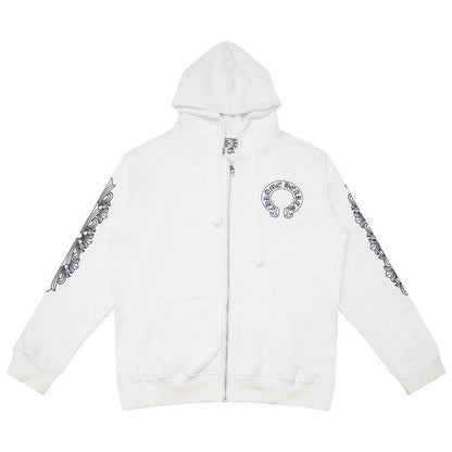 Chrome Hearts Kapuzenjacke mit Reißverschluss K5001 