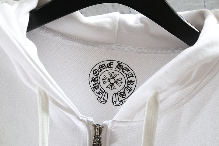 Chrome Hearts Kapuzenjacke mit Reißverschluss K5006 