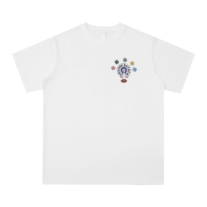 Chrom Herzen T-shirts 6010 