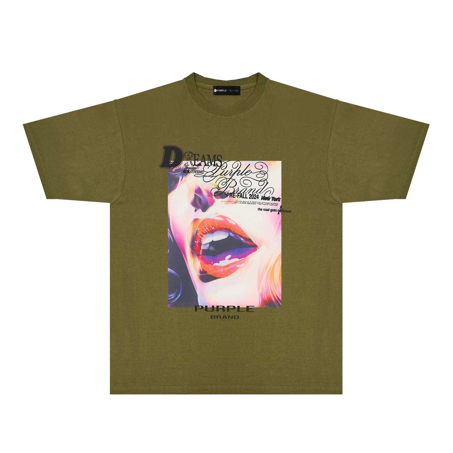 T-shirt violet 2024 PUR118# 