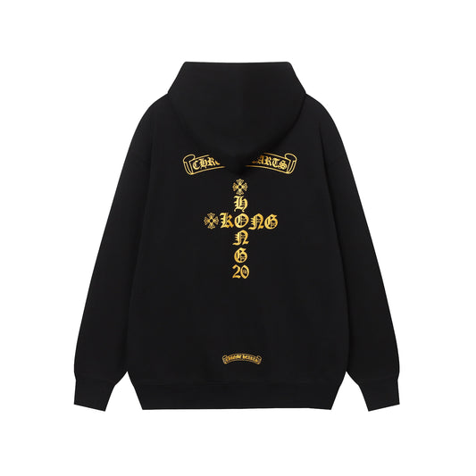 Sweat à capuche zippé CH-Chrome Hearts 9823 