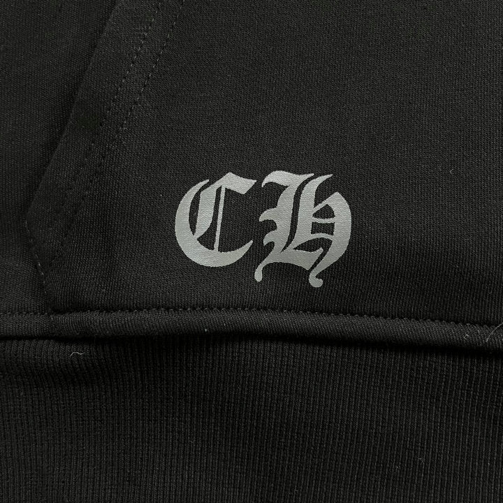Chrome Hearts Kapuzenjacke mit Reißverschluss K5016 