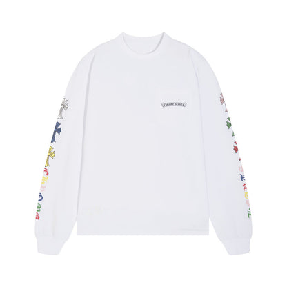 Sweat-shirt à manches longues Chrome Hearts pour homme K8015 