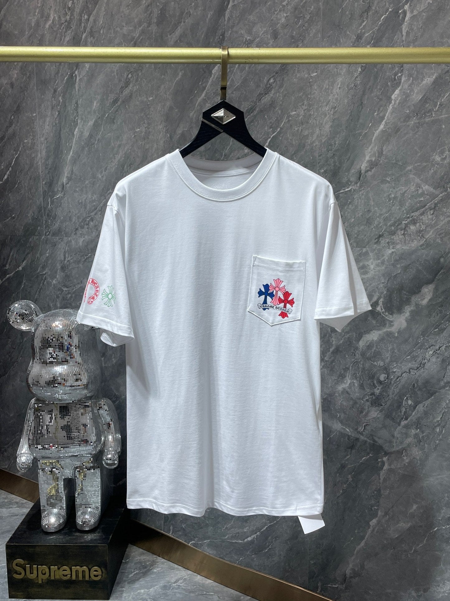 Chrom Herzen T-shirts K6016 