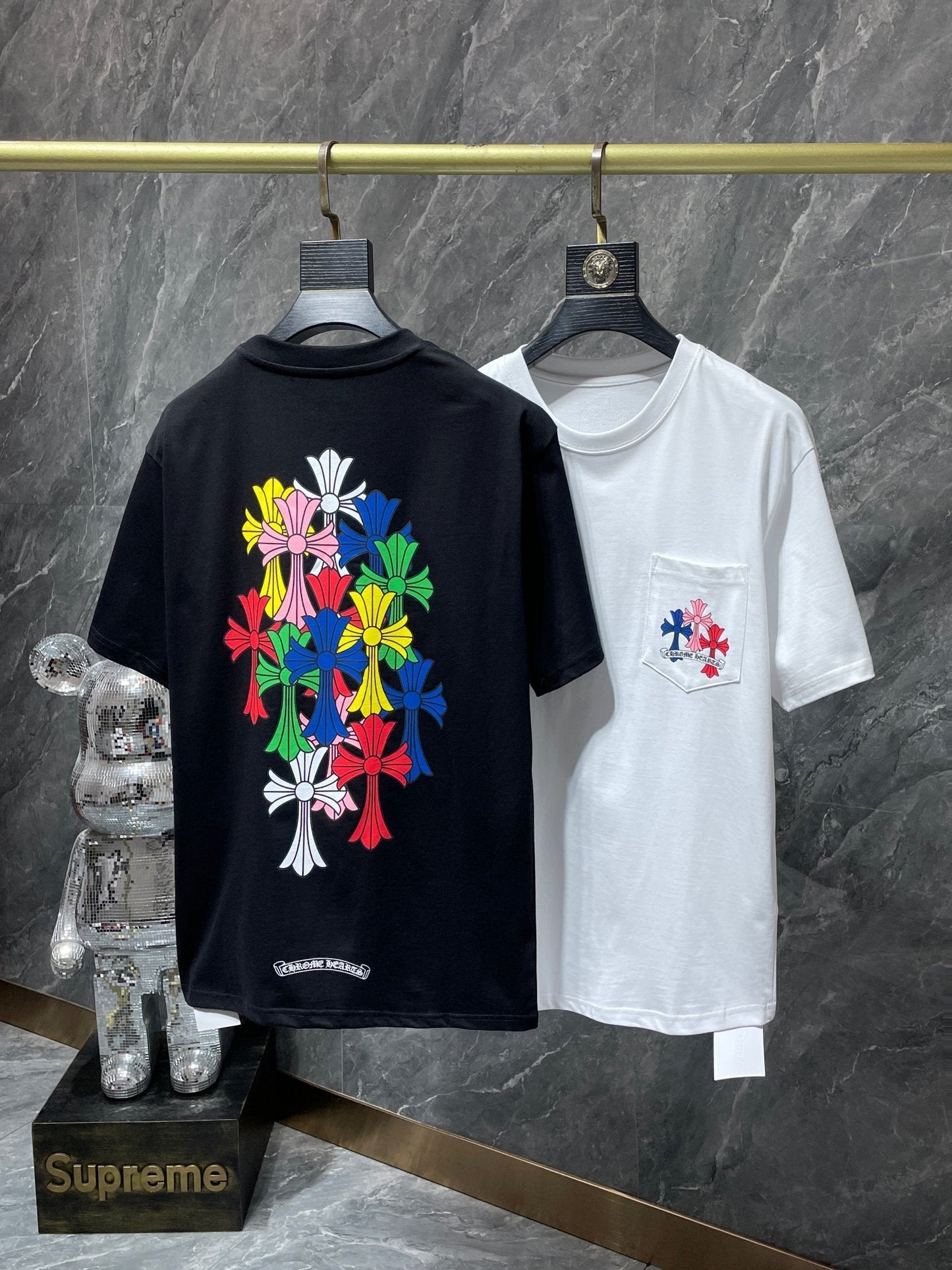 Chrom Herzen T-shirts K6016 