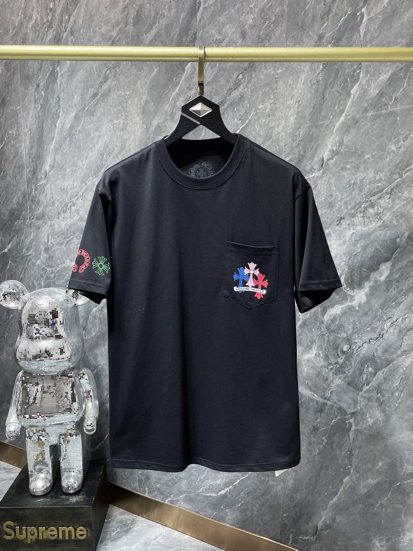 Chrom Herzen T-shirts K6016 