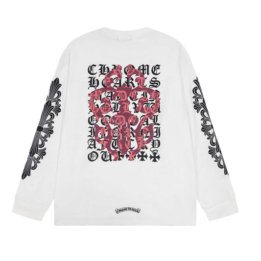 Chrome Hearts Herren Langarm T-Shirt Sweatshirt 8800 